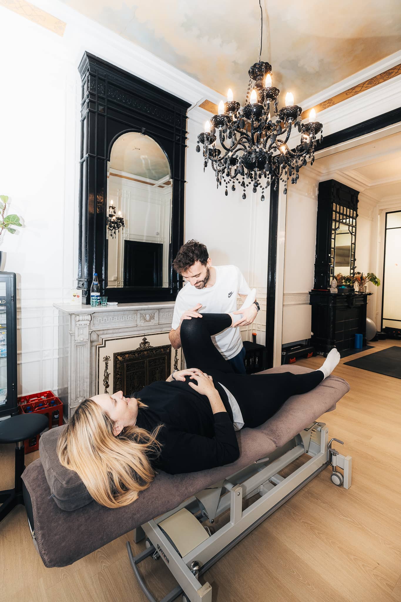 Club Fit praktijk ingang en wachtruimte